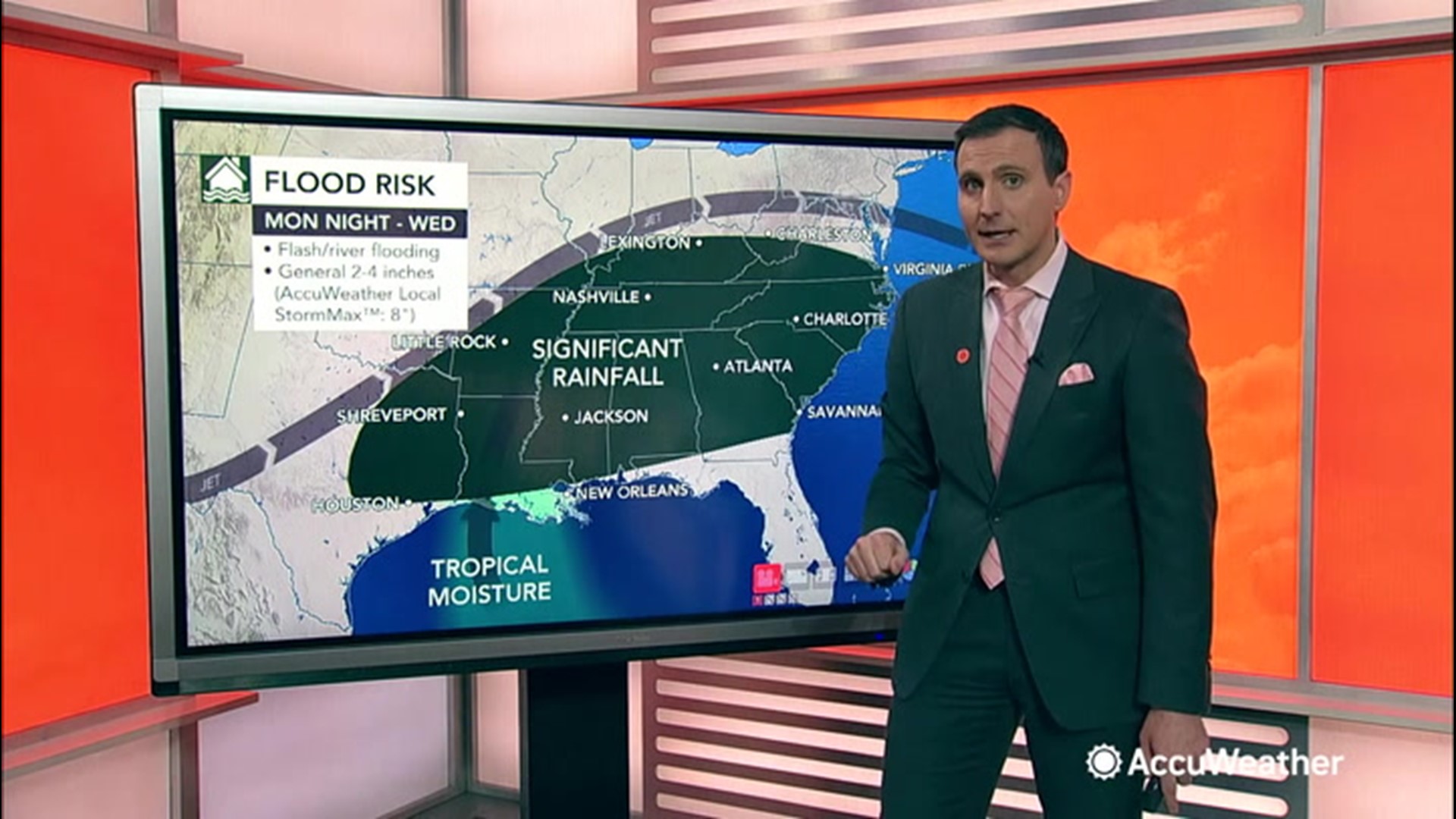 AccuWeather Senior Broadcast Meteorologist Justin Povick explains next week's weather pattern that will bring heavy rain and severe weather for parts of the U.S.