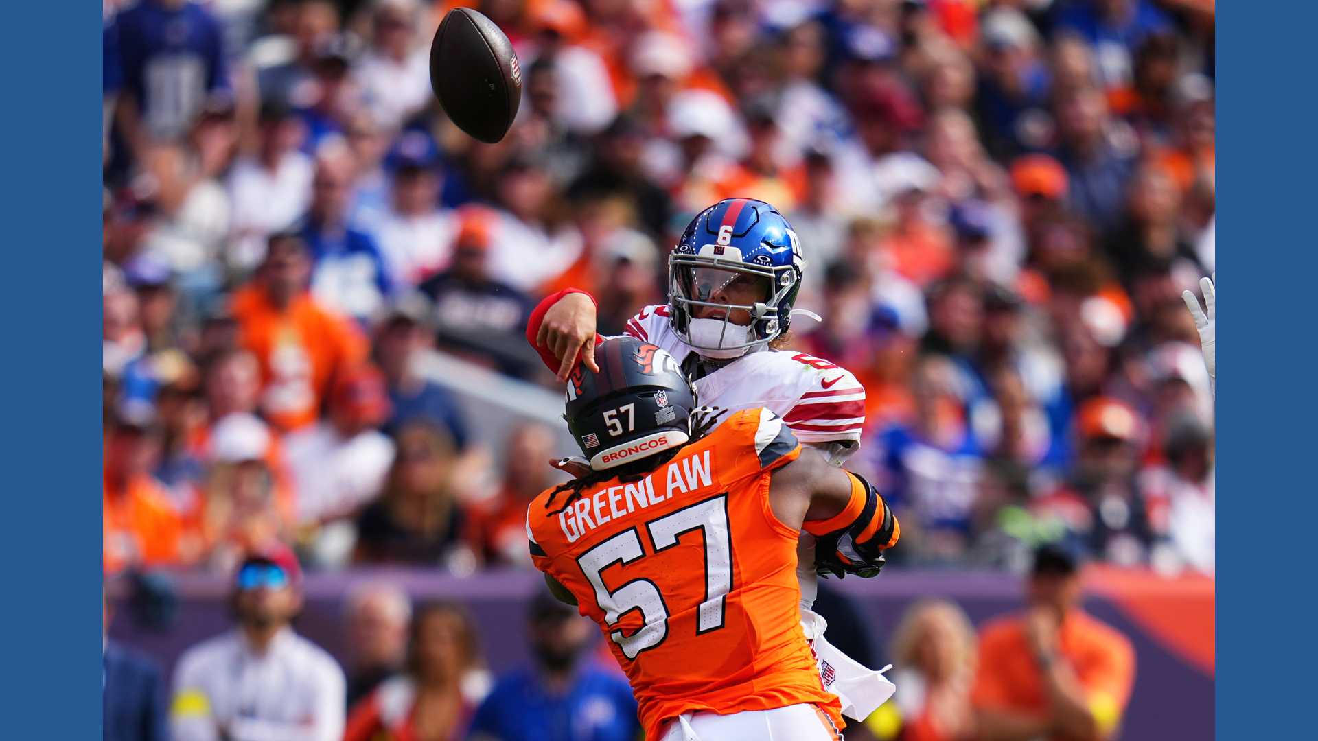 224503 Broncos LB Dre Greenlaw has been suspended by the NFL for 1 game for ...