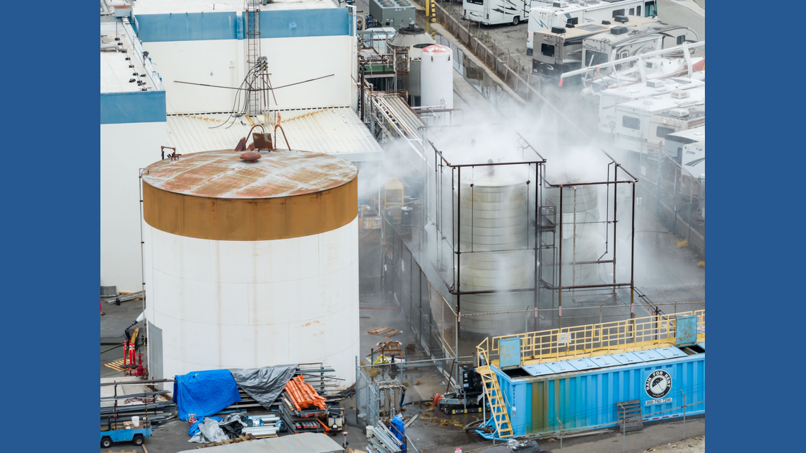 Tank California Southern California chemical tank at risk of exploding as 40,000 ...