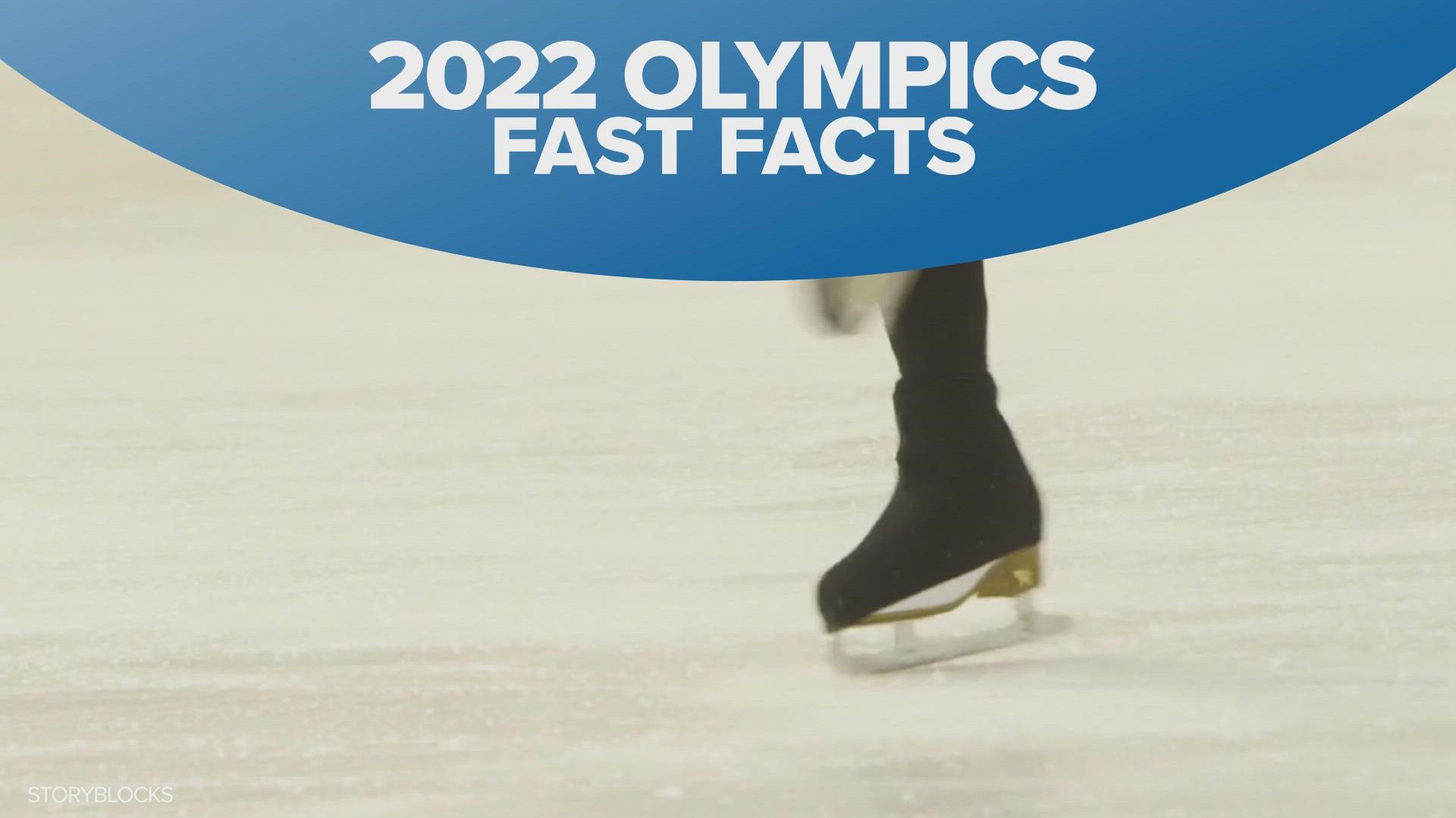 Some quick facts about the 2022 Winter Olympics in Beijing, China.