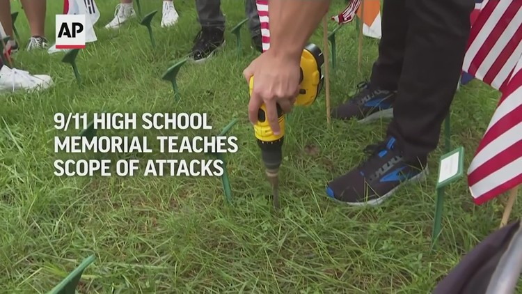 9/11 High school memorial teaches scope of attacks