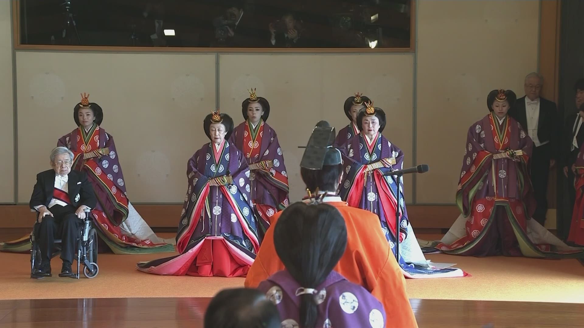 Emperor Naruhito ascended the Chrysanthemum Throne on Tuesday, proclaiming himself Japan's 126th emperor as the audience shouted "banzai" to wish him a long and pros