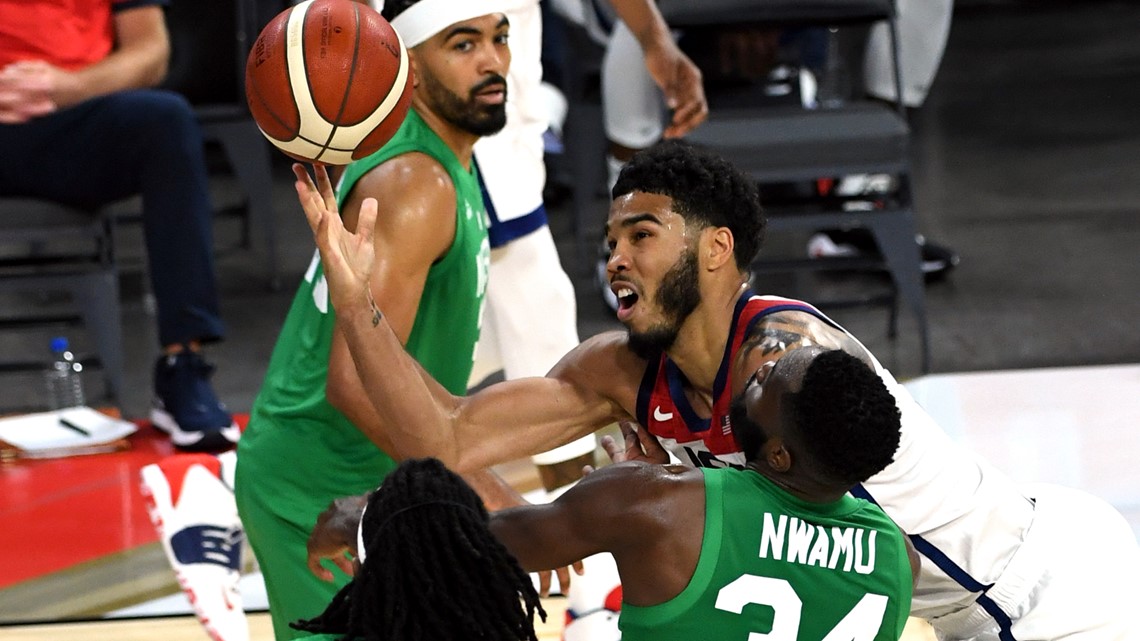 Nigeria Beats Usa 90 87 In Olympic Basketball Tune Up Wtol Com