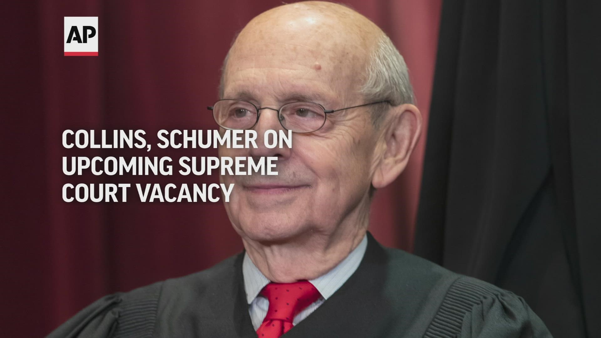 Collins and Schumer offer their thoughts on the upcoming Supreme Court vacancy.