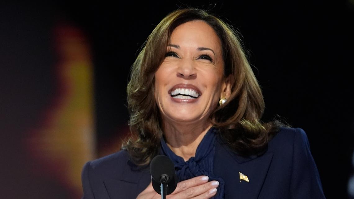 Kamala Harris accepts social gathering’s nomination at DNC’s remaining night time Kamala Harris accepts social gathering’s nomination at DNC’s remaining night time