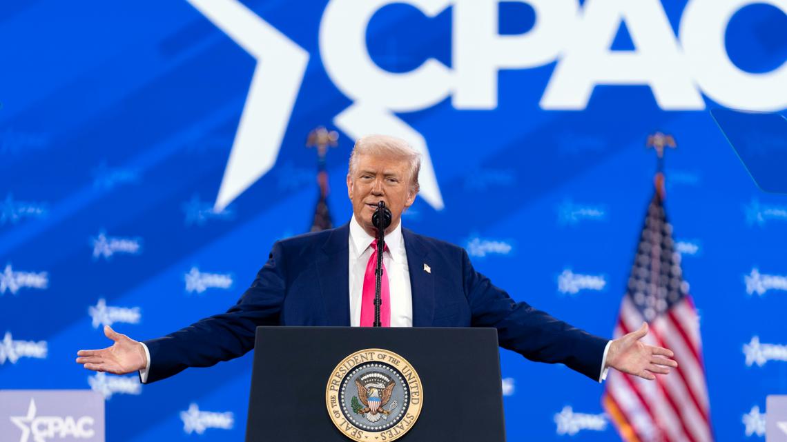 Trump broadcasts extra sweeping federal firings at CPAC
