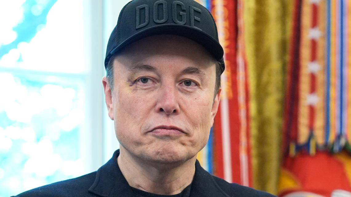 Elon Musk explains his black eye at Oval Workplace goodbye occasion with Trump