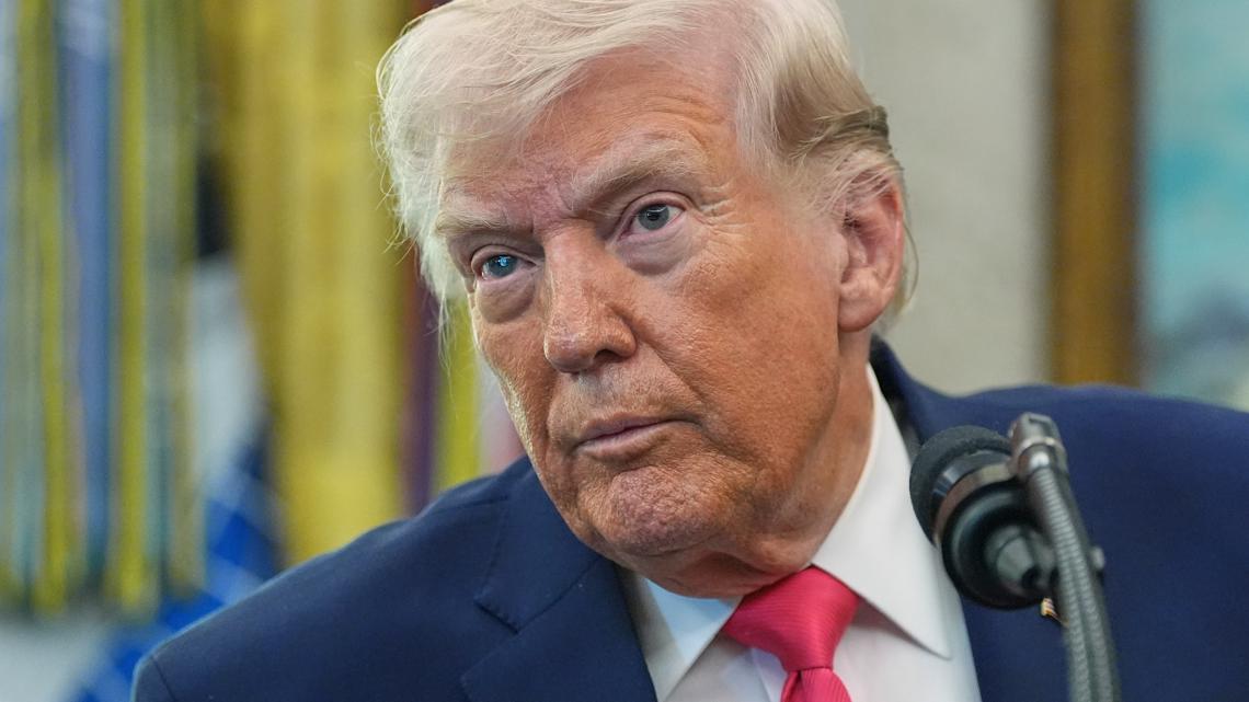 President Trump lists five objectives he wants to achieve before ending the war with Iran