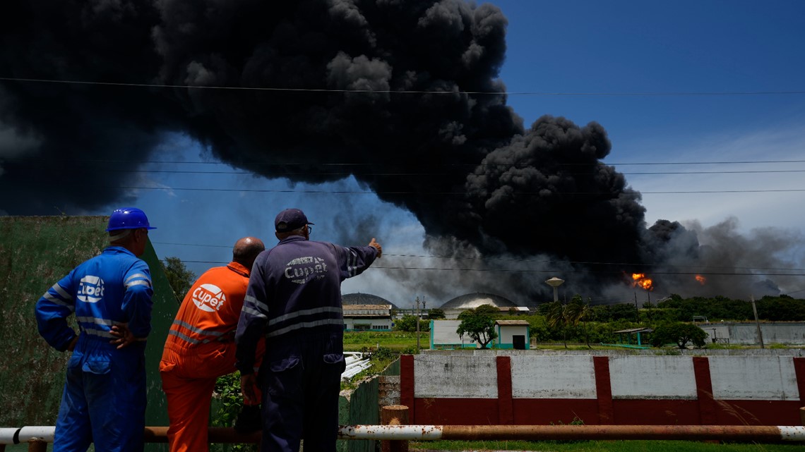 Cuban oil tank farm hearth injures dozens, 17 firefighters lacking