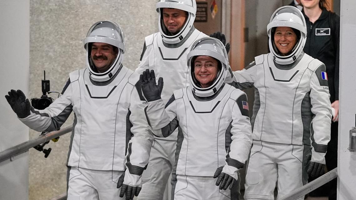 'Godspeed, Crew-12' | Four astronauts lift off Friday for scientific mission on ISS
