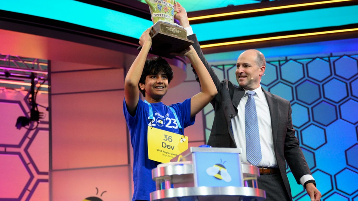 Dev Shah wins National Spelling Bee - Vimarsana News