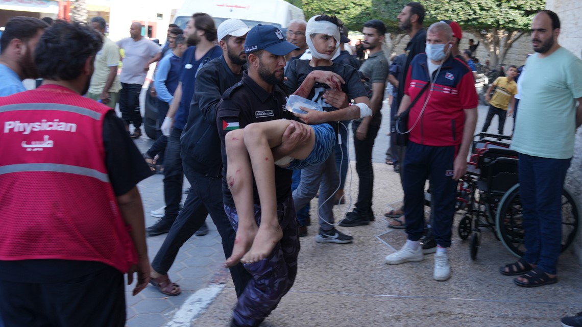 Hospitals near breaking point in Gaza as Israeli assault looms Hospitals near breaking point in Gaza as Israeli assault looms