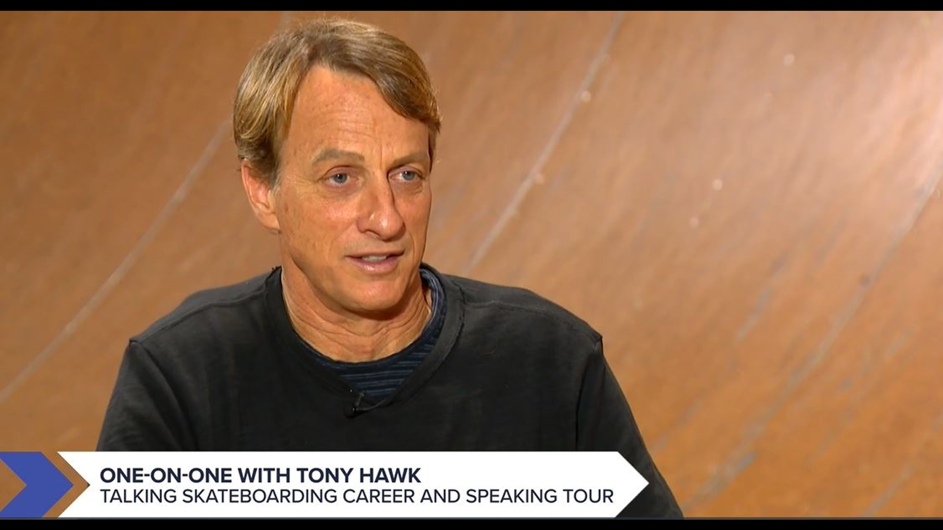 An extended one-on-one interview with skateboarding icon Tony Hawk. He discusses his career, upcoming speaking tour, family and more.