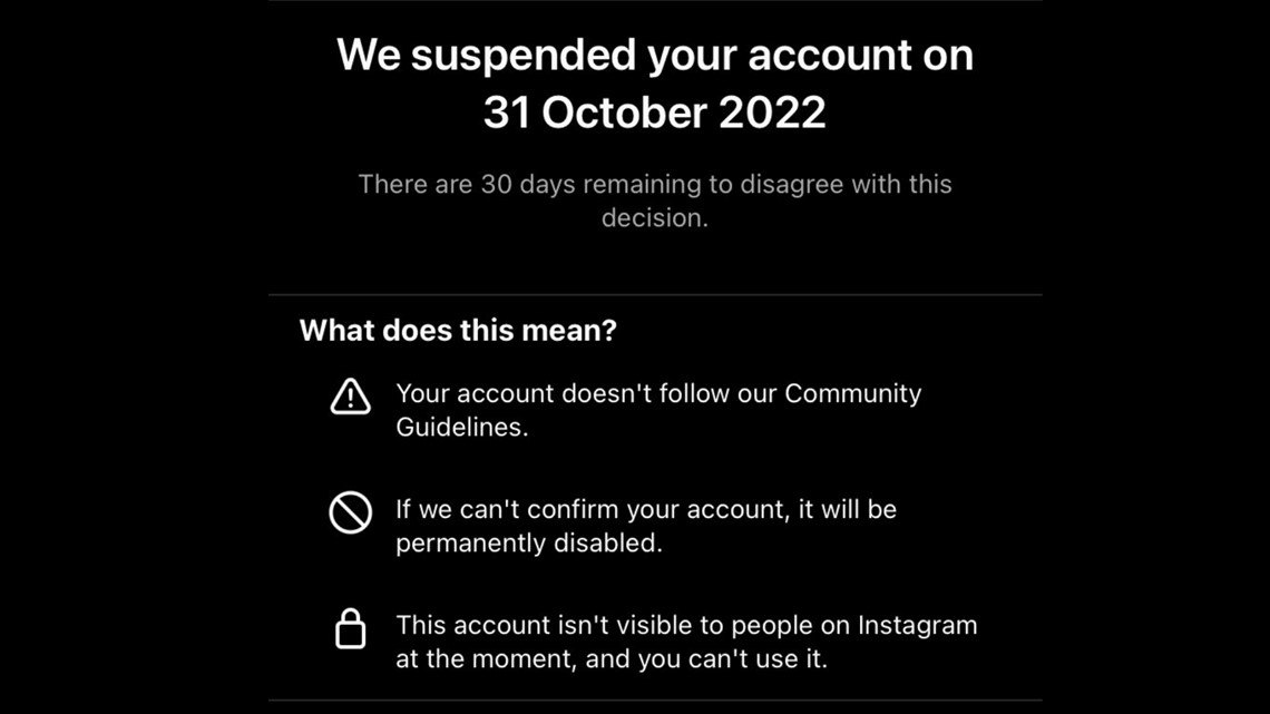 ‘Why is my Instagram account suspended?’ Outage reported