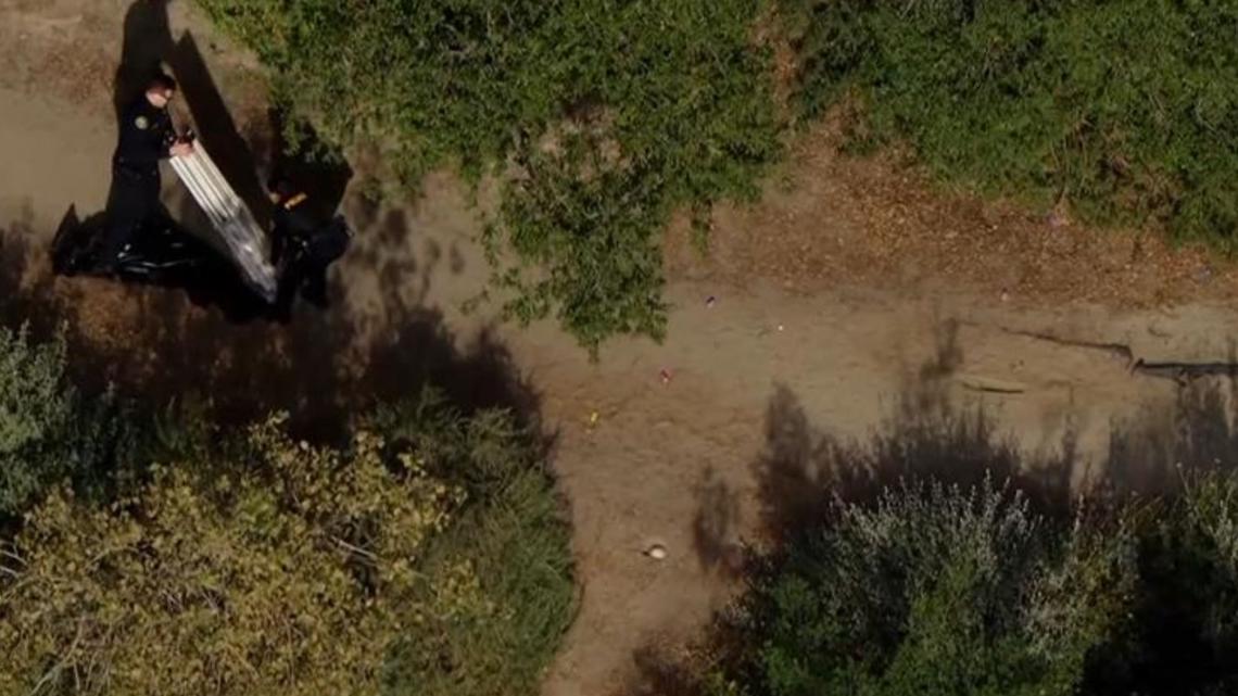 California easter egg hunt uncovers buried human skull