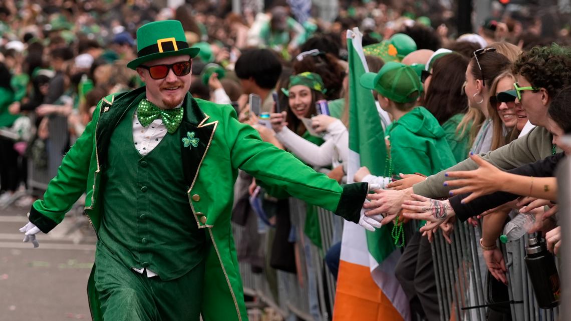 st patricks day parade traffic nyc