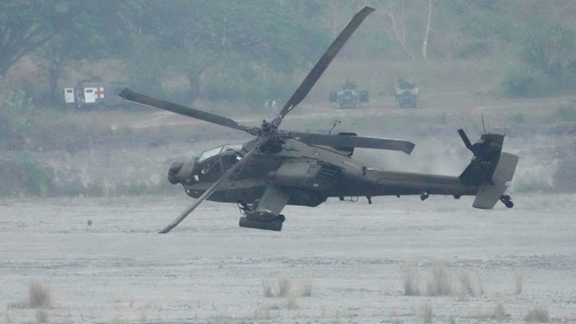 US Army helicopters crash in Alaska on training flight
