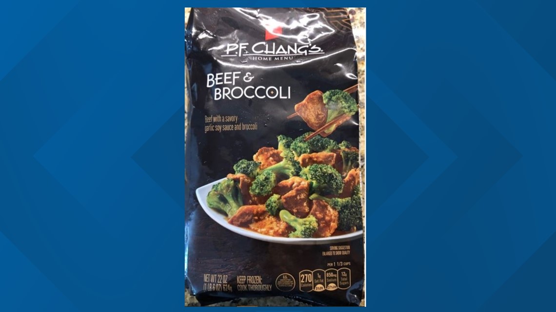 P.F. Chang’s frozen beef and broccoli recalled as a consequence of misbranding