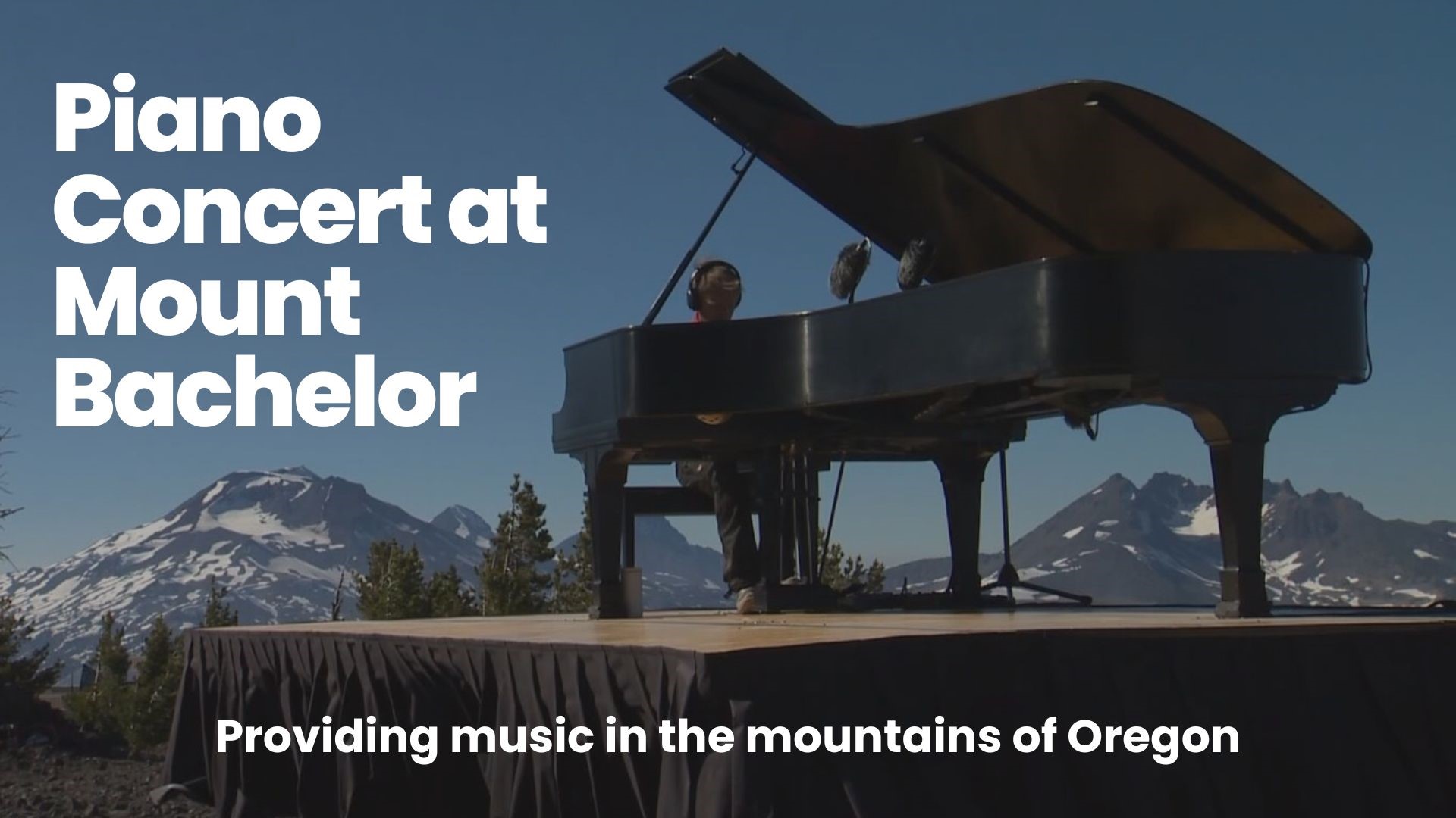 An Oregon musician hauls his grand piano to the state's treasured outdoor spaces, playing classical concerts with stunning backdrops.