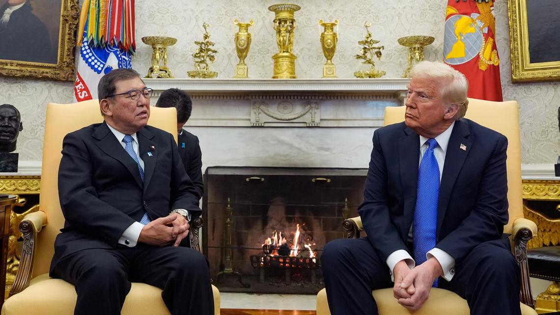 Japanese PM Ishiba meets with Trump, hoping to forge private connection