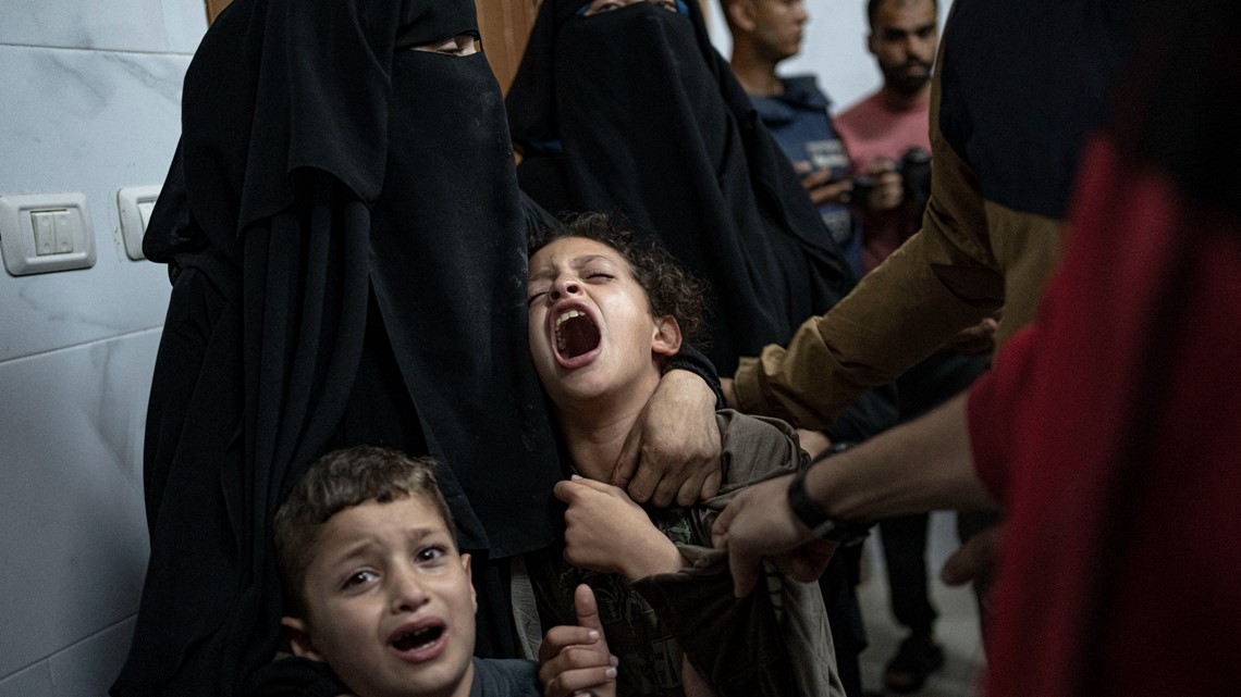 Gaza’s largest hospital goes dark as fighting intensifies near Shifa