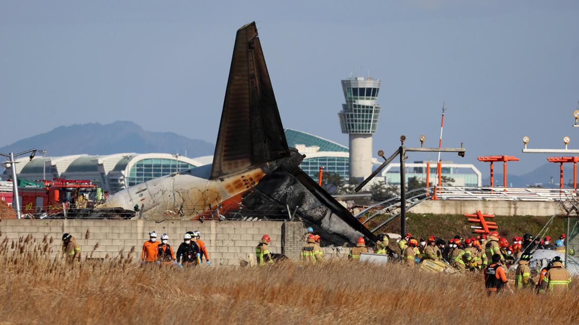 Black containers on South Korea airplane that crashed did not file Black containers on South Korea airplane that crashed did not file