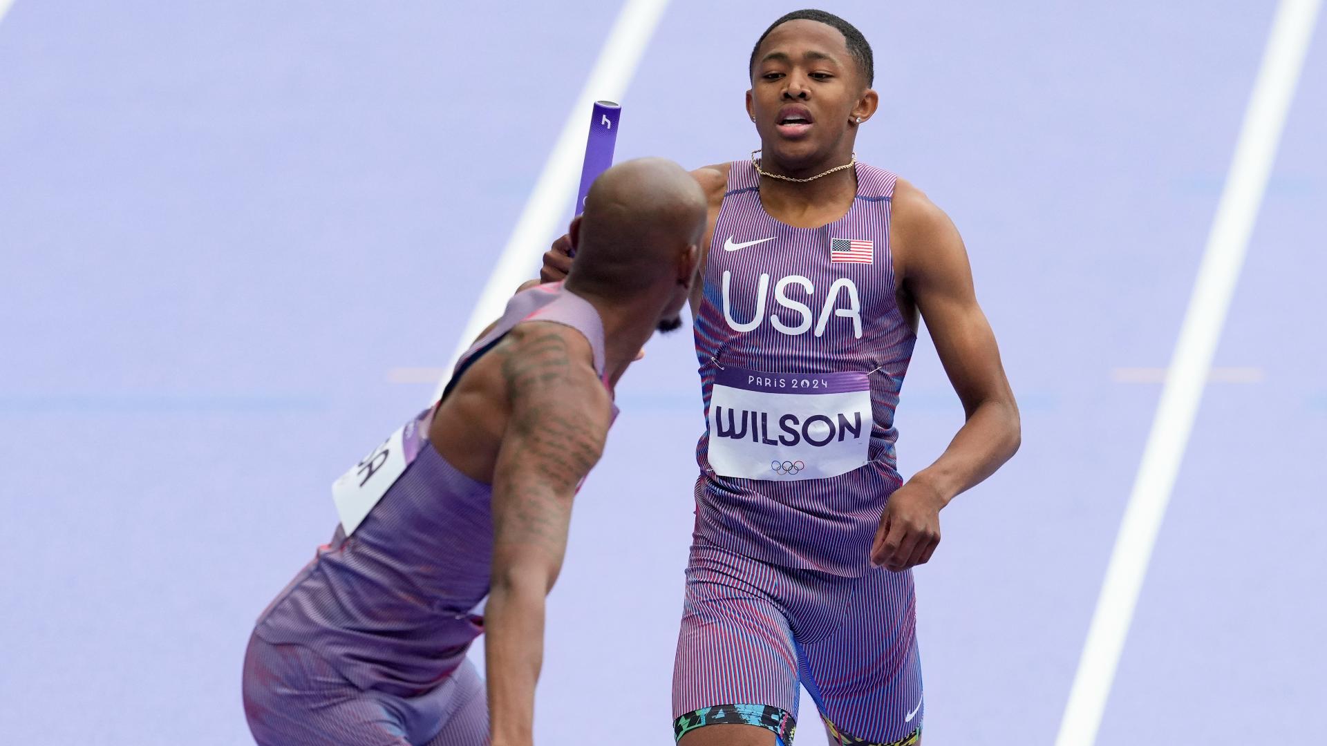 Here's how Team USA fared in the men's 4x400 semifinals