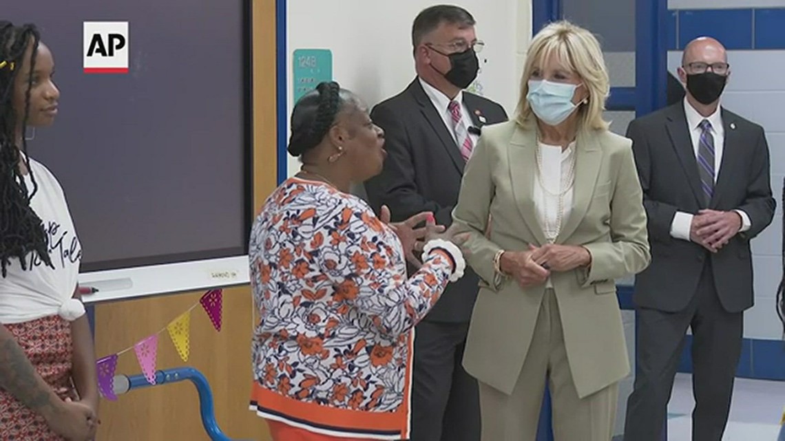 Jill Biden: President 'doing fine,' 'feeling good' after testing positive for COVID-19