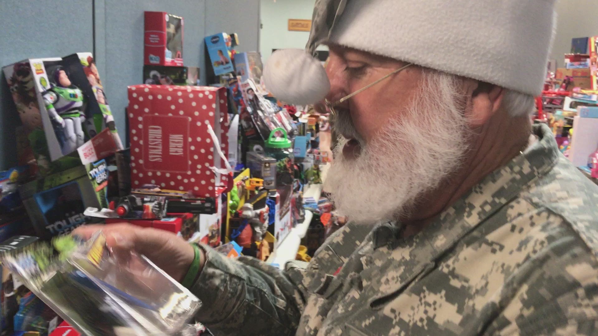 Camo Santa is a toy drive for the children of the men and women who sacrifice their lives for our freedoms. It was created to make Christmases for children of soldiers who may be having a financial hardship.