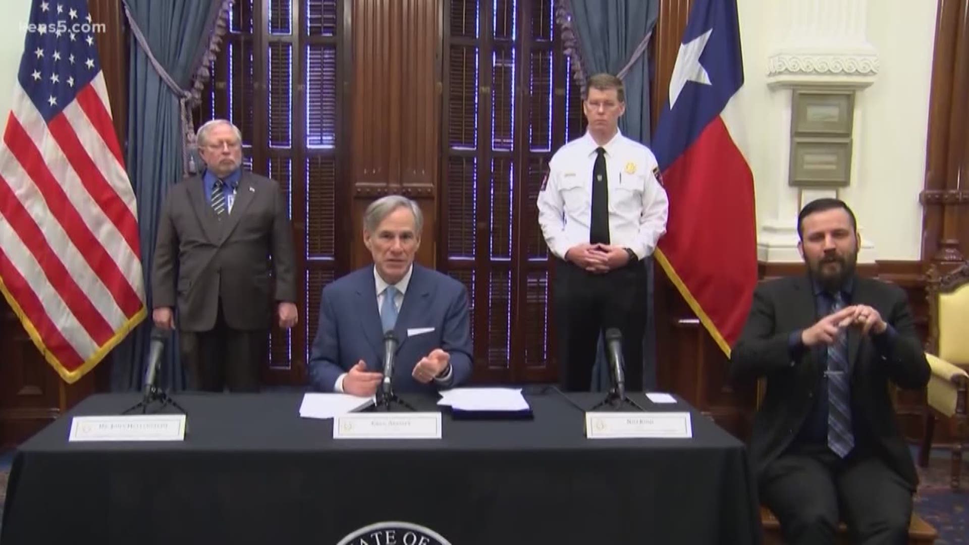 Texas Gov. Greg Abbott has deployed the National Guard and issued two orders in an effort to better equip healthcare facilities during the coronavirus outbreak.