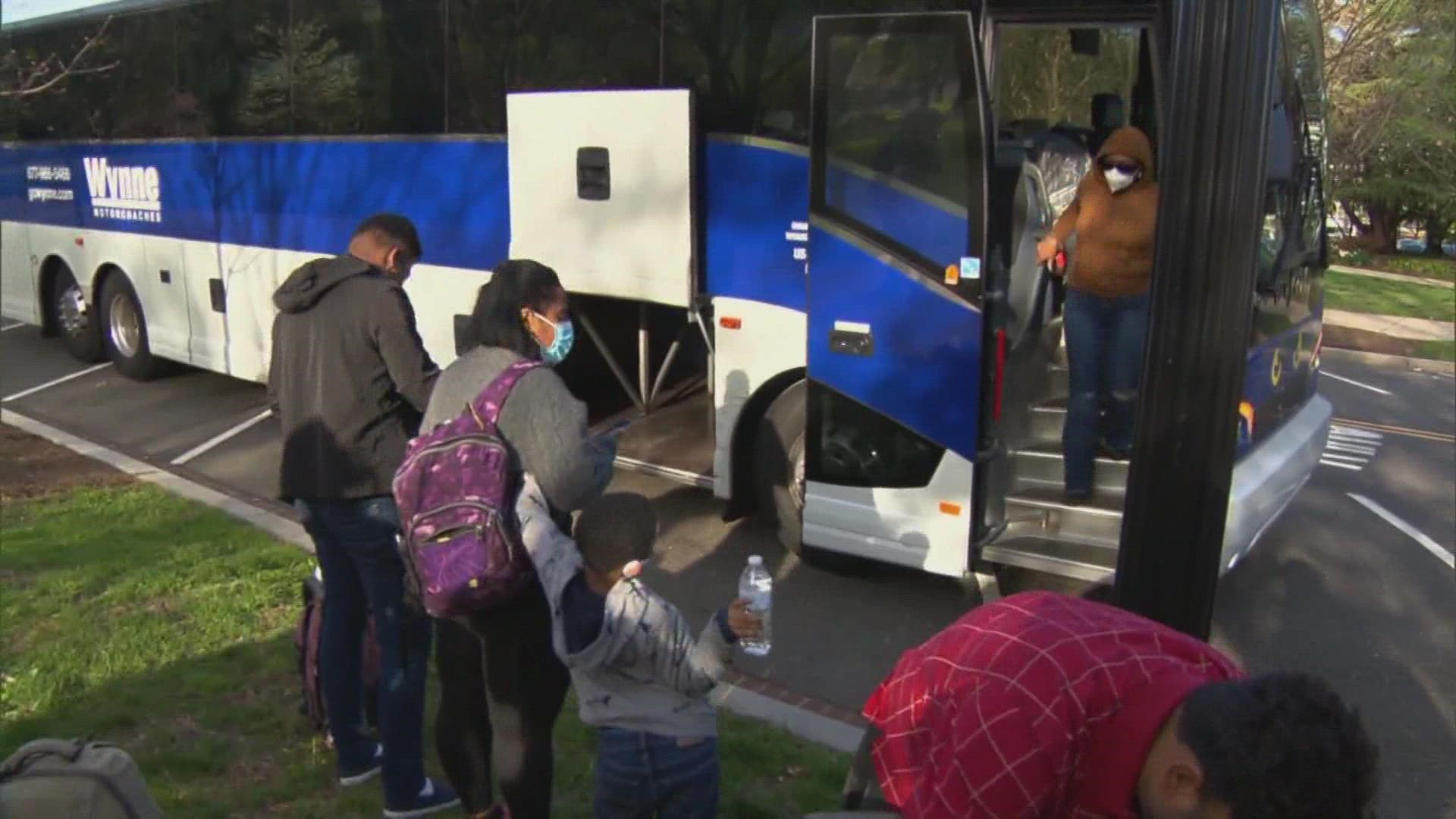 Non-profits in DC say they're struggling to help the thousands of migrants being bused from Texas.