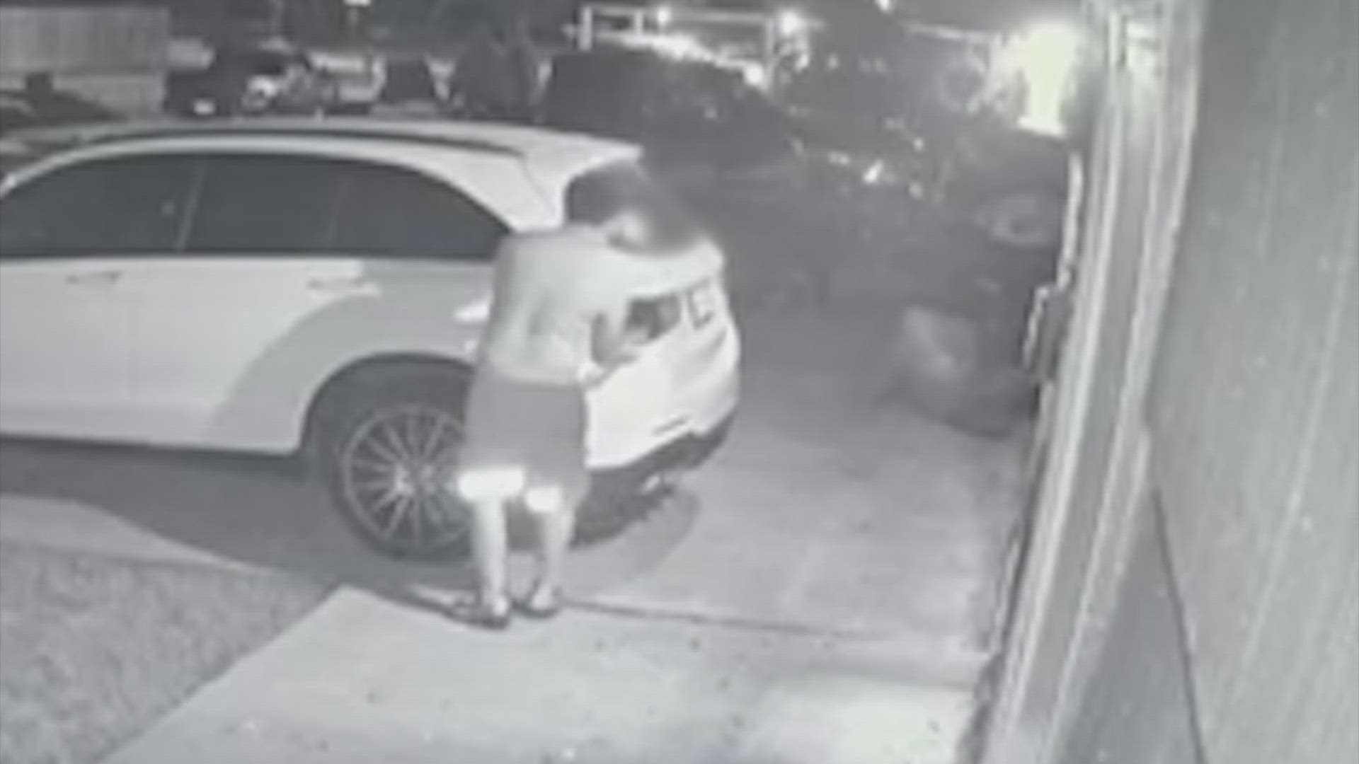 Police said the victim and a younger sibling were burying their guinea pig in their backyard when someone from a neighbor's home shot him. Video shows the shooting.