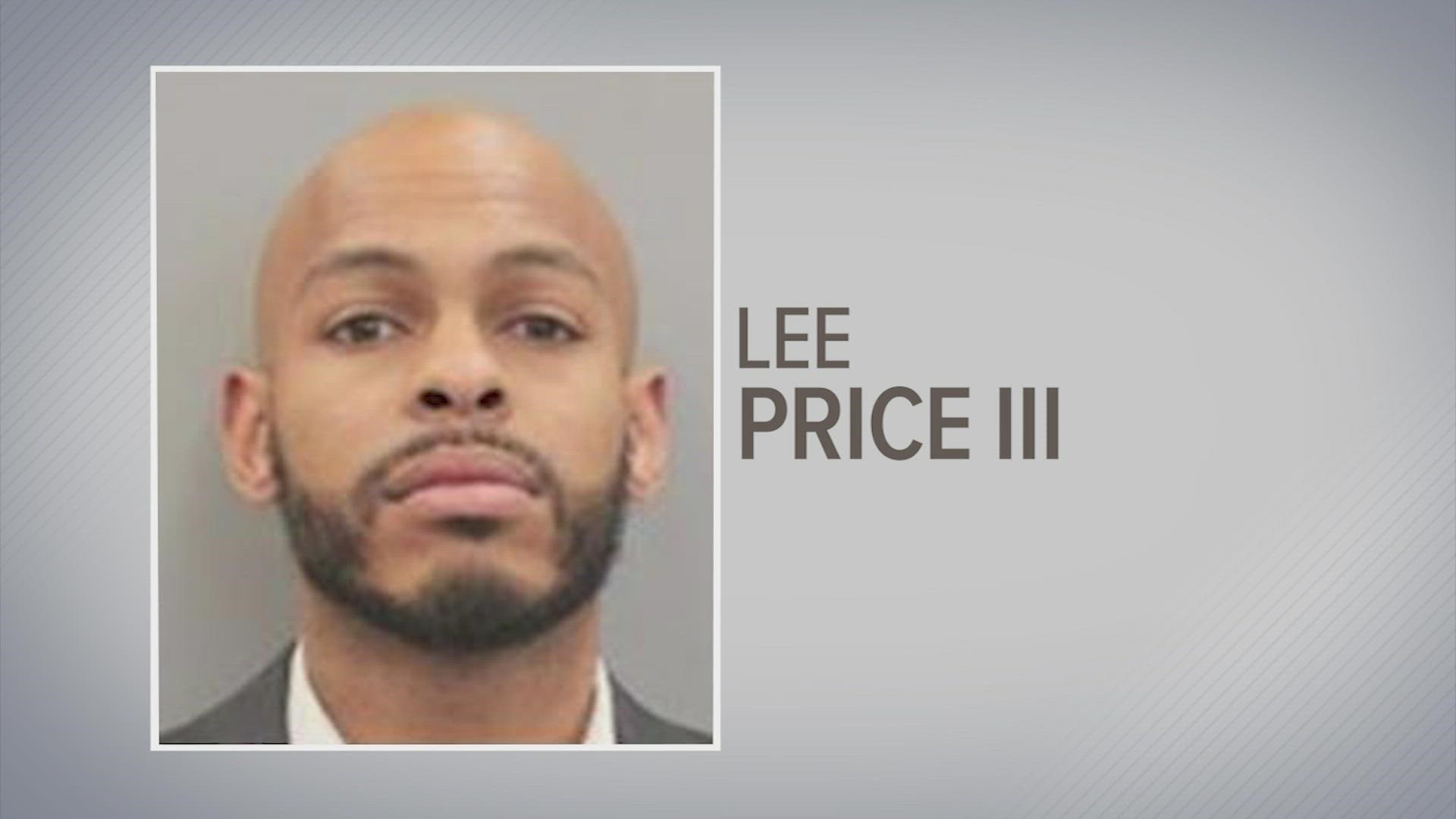 Federal prosecutors say 30-year-old Lee Price III went on a massive spending spree that included a $200,000 Lamborghini Uras, a fancy pickup and strip clubs.