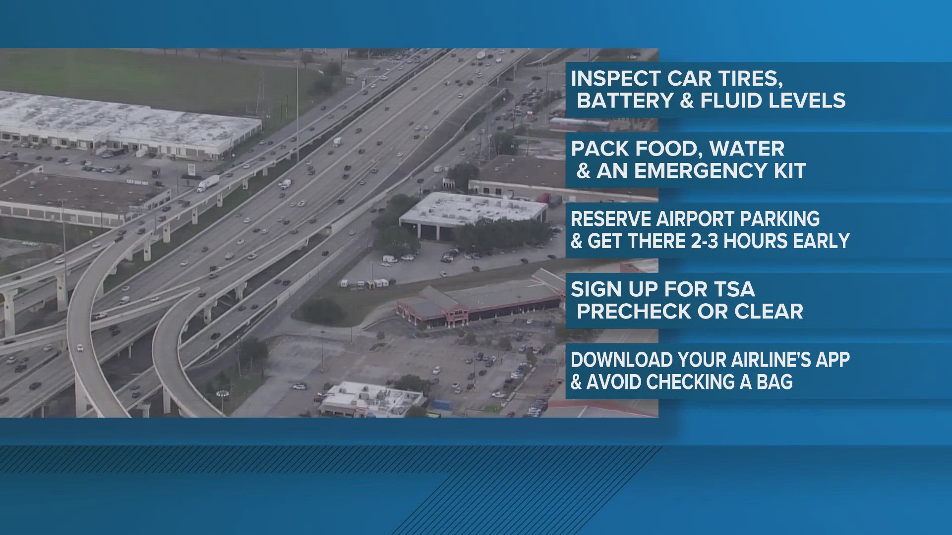 AAA is projecting 3.6 million Texans will take a trip at least 50 miles away from home this Memorial Day weekend.