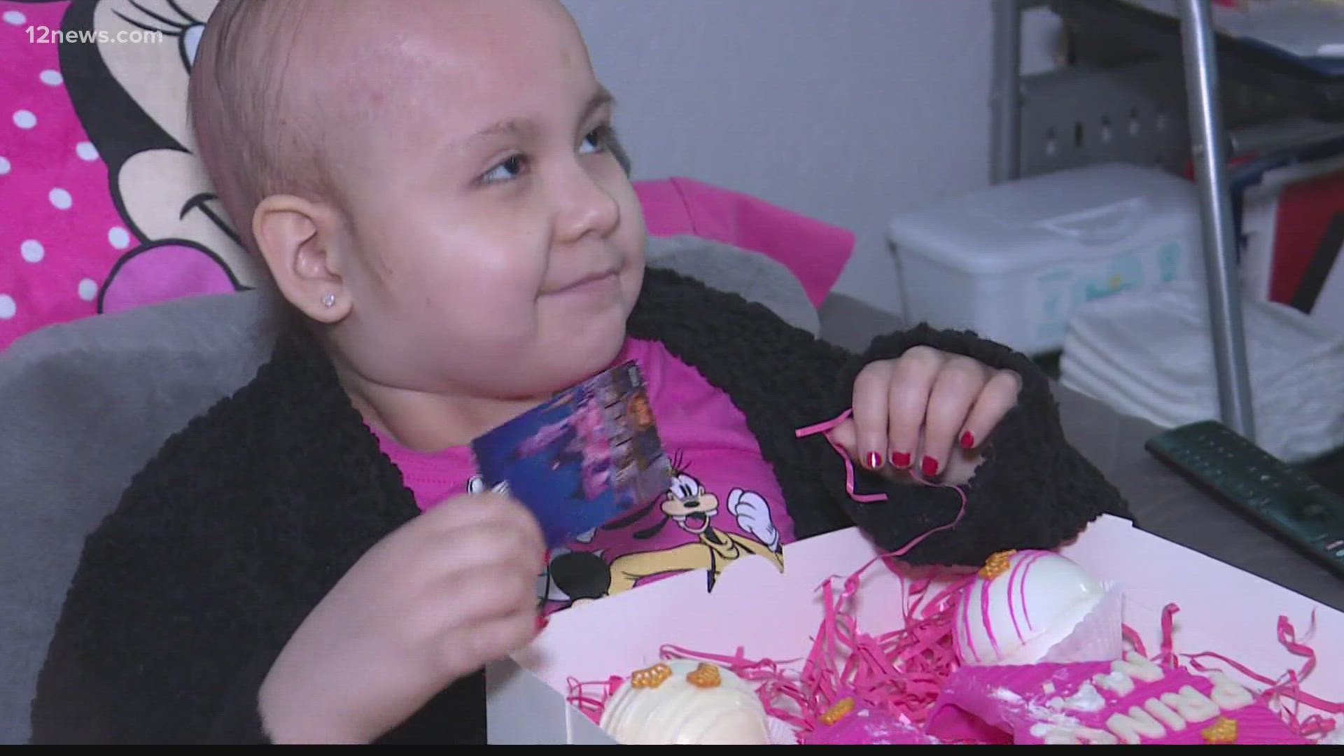 Back in October, the family of 8-year-old Mali Maltos reached out to 12 News to help make her wish happen after it was canceled.