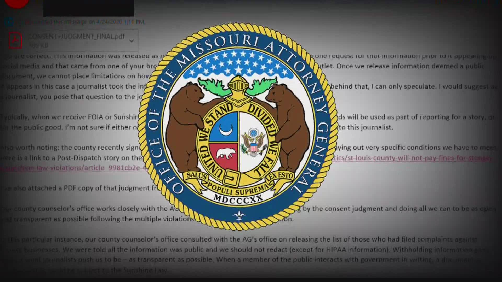 st louis county businesses Documents show who complained about St. Louis County businesses | litbasics.nonprofitwebsites.ca
