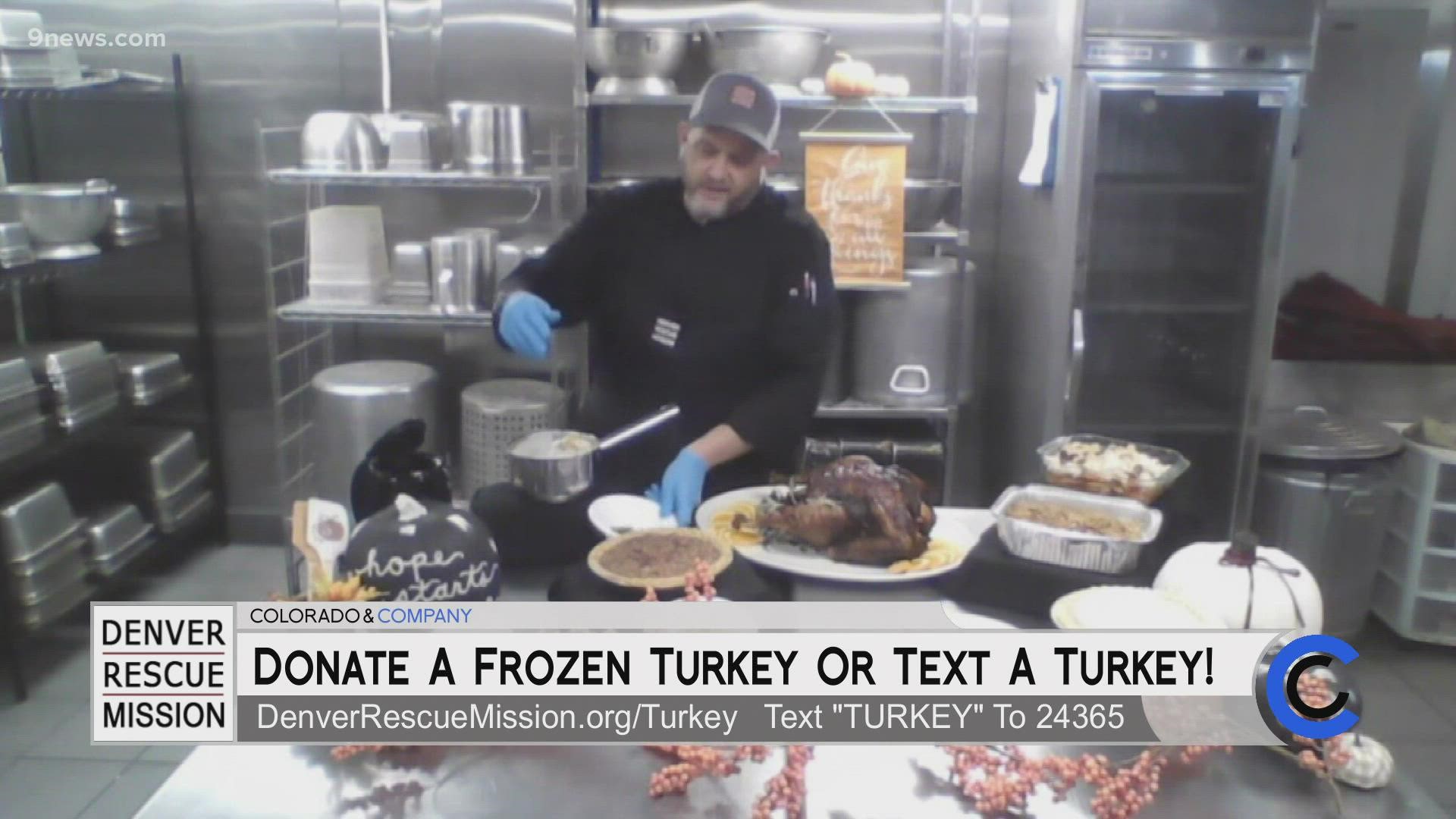 Help the Denver Rescue Mission get turkeys to families in need. Donate online at DenverRescueMission.org/Turkey.