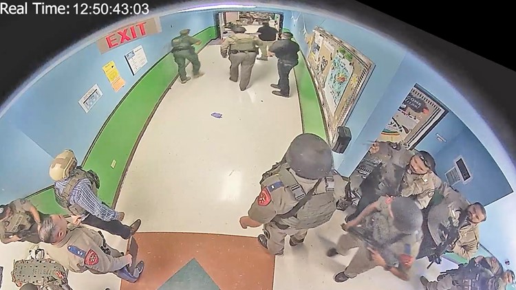 VIDEO: Hallway footage in Uvalde school shooting released