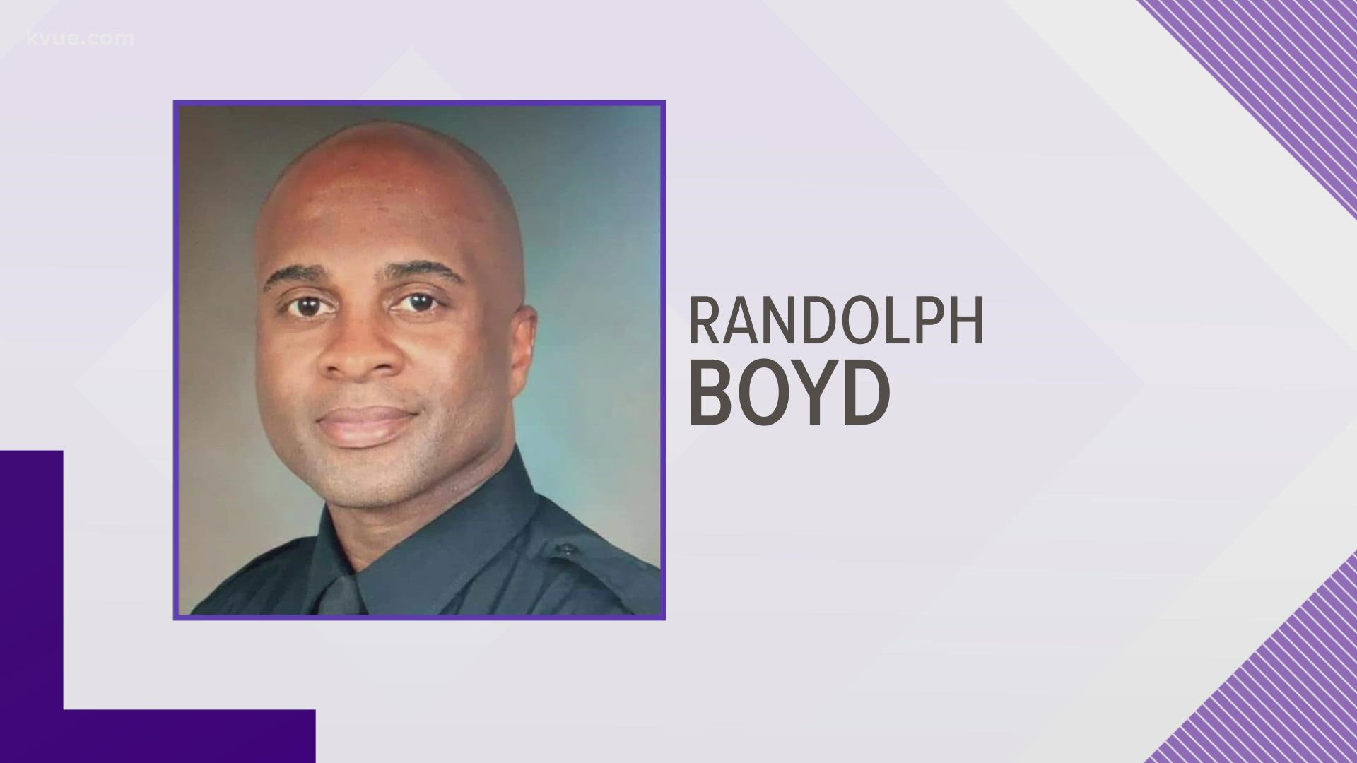 Interim Police Chief Joe Chacon notified officers that Senior Patrol Officer Randolph Boyd, who joined the force in 2014, died early Wednesday.