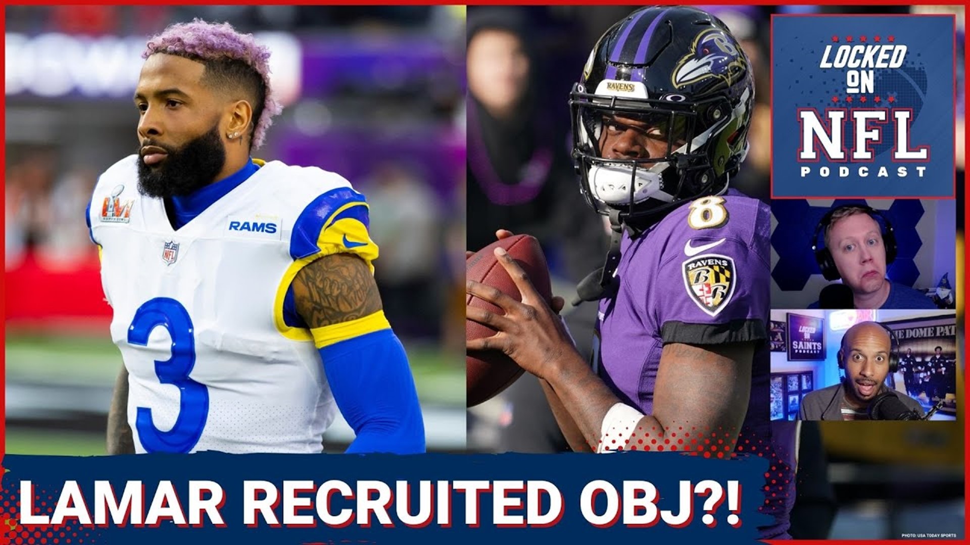 Report- Lamar Jackson helped recruit Odell Beckham Jr. to