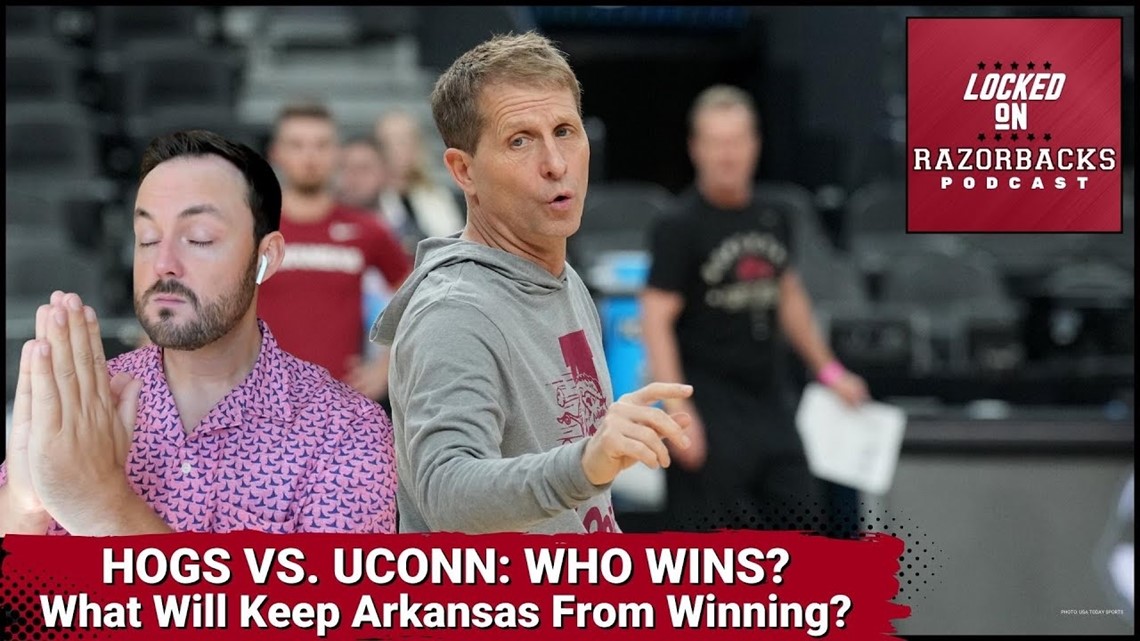Hogs & Huskies...Who Wins & Advances To The Elite 8 In The NCAA Tournament? - Razorback Basketball