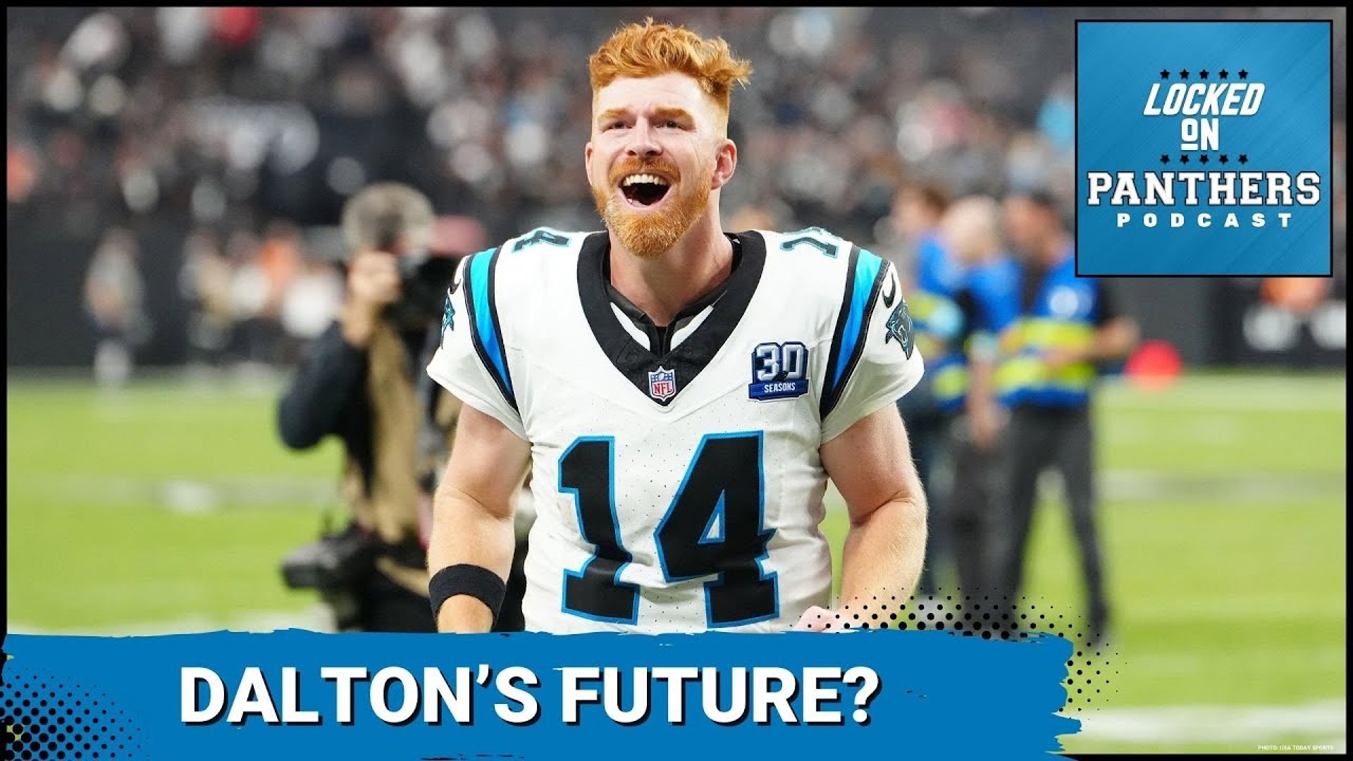 Can the Carolina Panthers afford to extend Andy Dalton's contract if he continues to shine on the field?