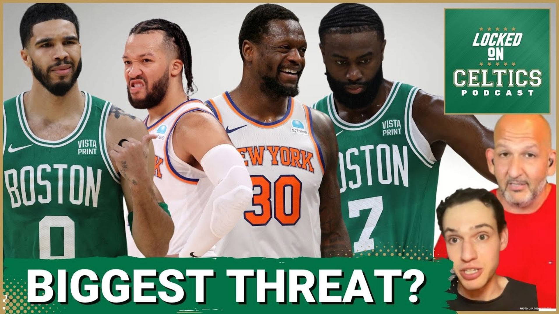 Are the New York Knicks the biggest threat to the Boston Celtics?