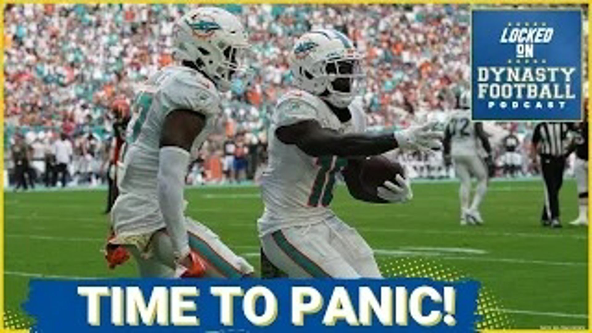 The Miami Dolphins have one of the league's worst offenses through the first four games of the 2024 season. Is it time to officially be concerned about Hill & Waddle