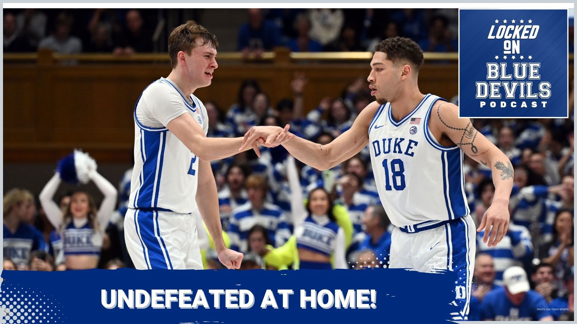 JJ Jackson chats with Kevin Connelly of Ball Durham about the win for Duke Basketball over Wake Forest, completing an undefeated season of home games.