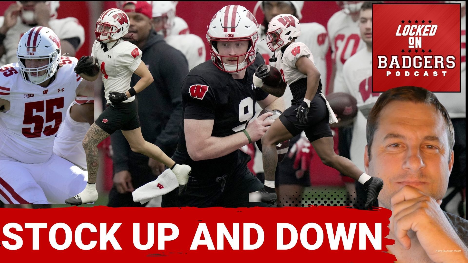 STOCK UP: Wisconsin Badgers football team led by the OFFENSE WILL be better in 2025!