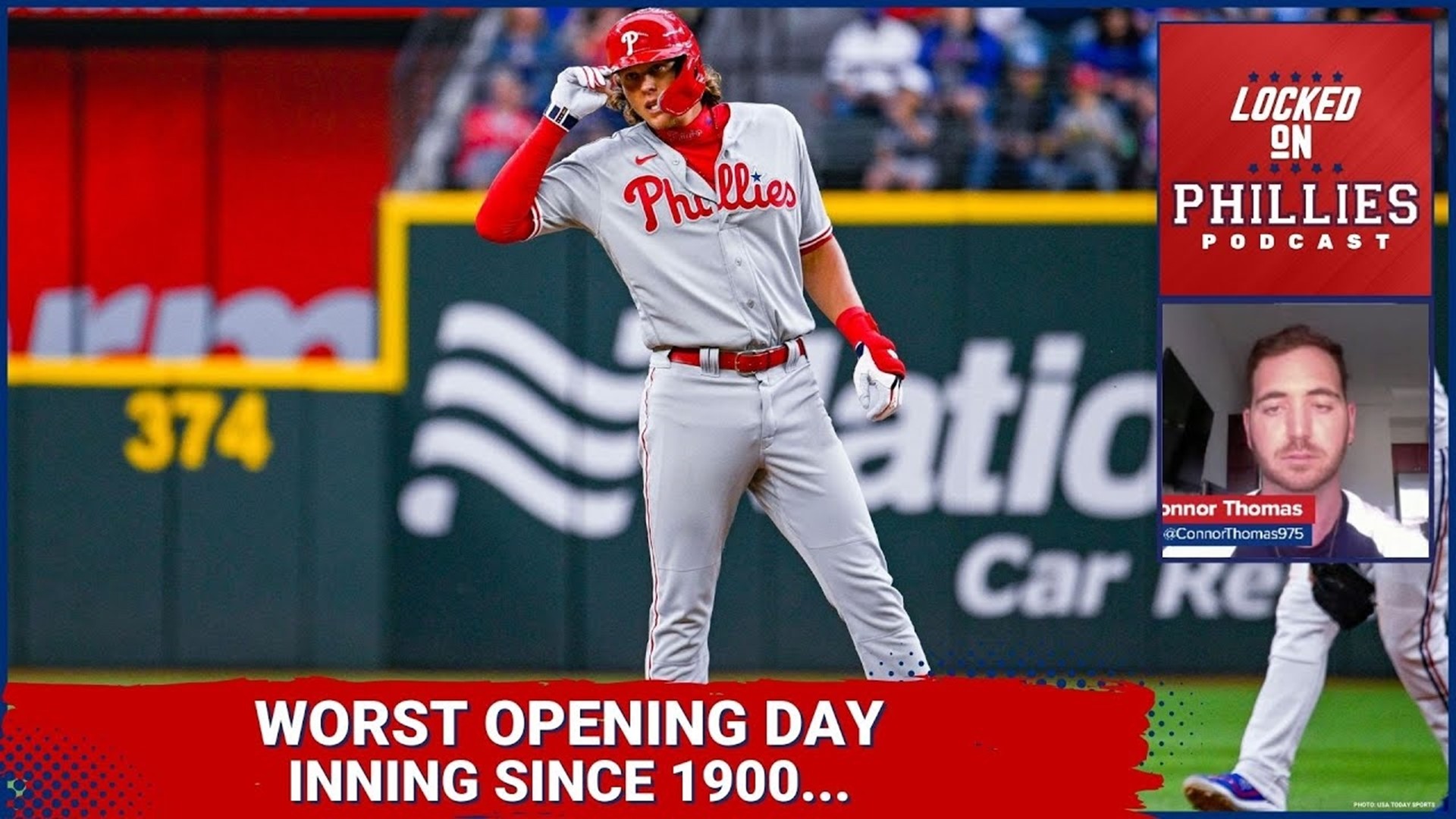 In today's episode, Connor breaks down the Philadelphia Phillies' opening day loss to the Texas Rangers following a 9 run 4th inning.