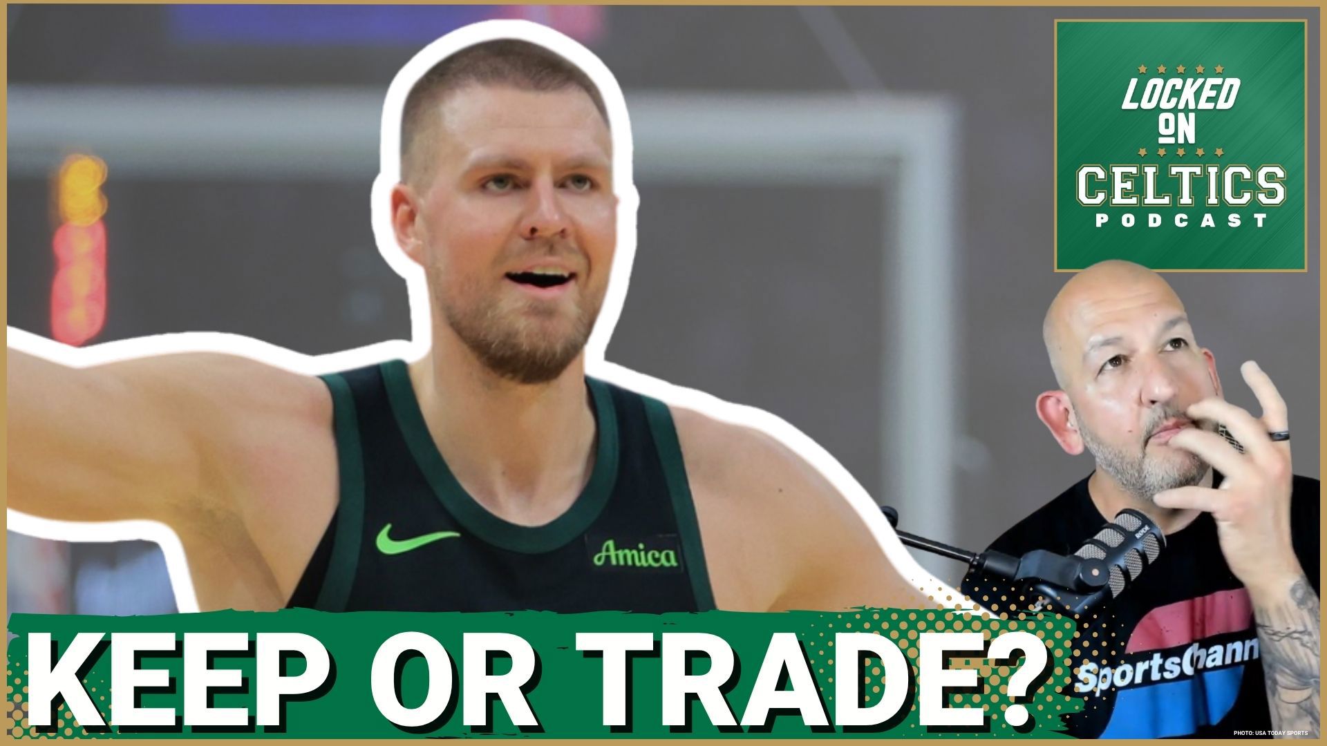 John Karalis analyzes whether the Celtics should trade or keep Kristaps Porzingis, weighing his injury history, contract, & on-court impact against financial benefit