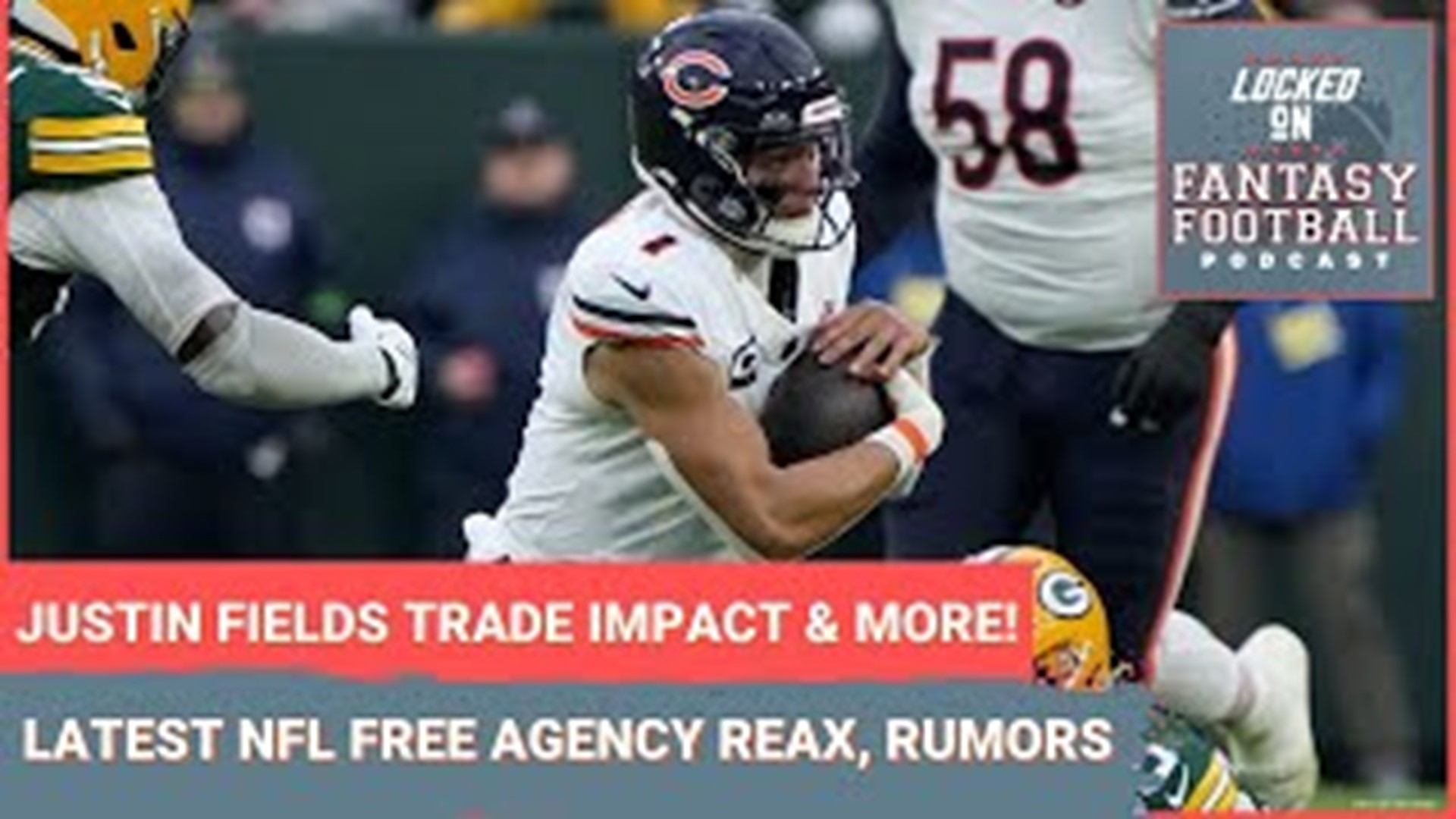 NFL free agency Fantasy football impact of Justin Fields trade on