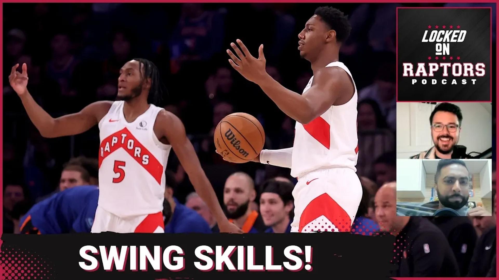 Toronto Raptors Swing Skills How Immanuel Quickley, RJ Barrett